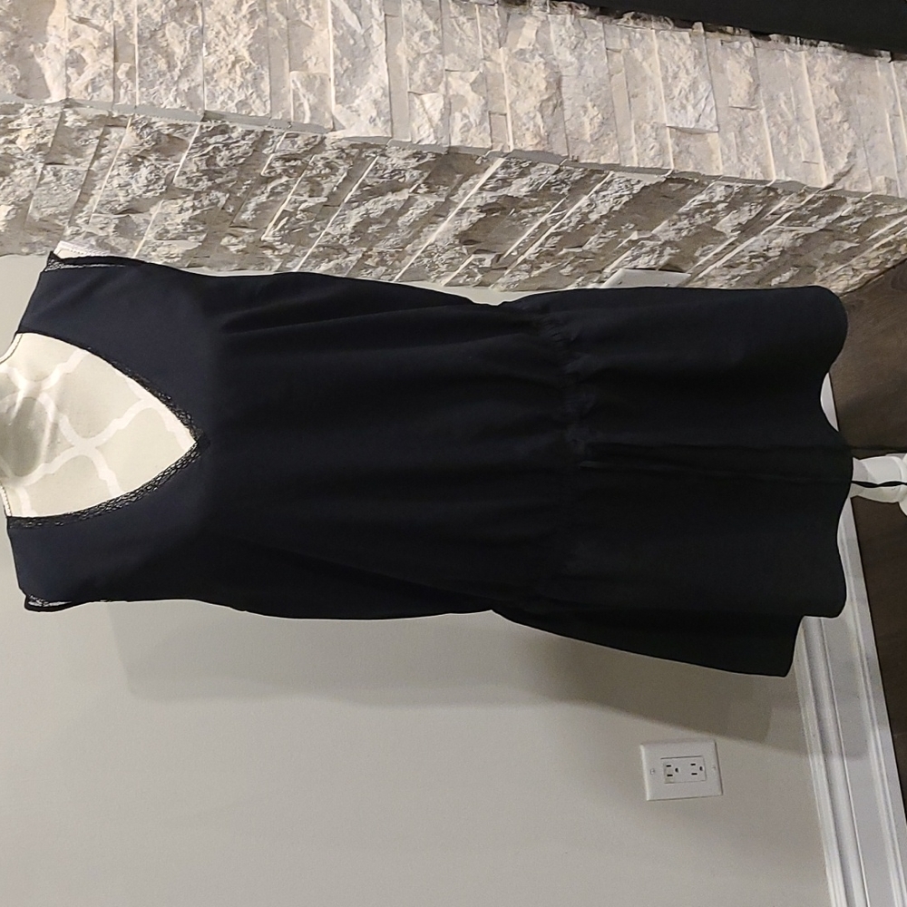 Thyme Maternity black sleeveless dress